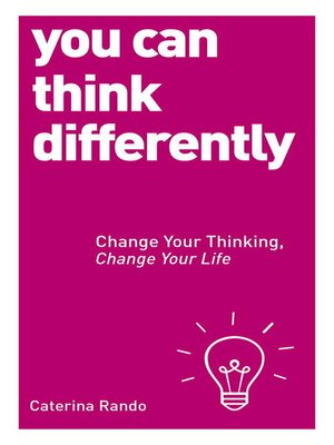 cover image of You Can Think Differently